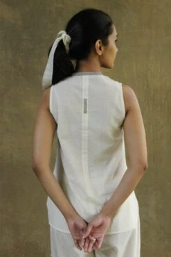 Kishmish Kora Chemise Blouse -Echo Clohting Shop kmbl011 chb kora 5