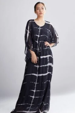 KoAi Shibori Kaftan
