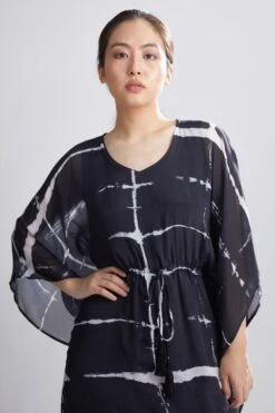 KoAi Shibori Kaftan -Echo Clohting Shop kofw20073 3
