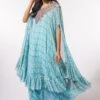 Petticoat Lane By Divya Printed Blue Kaftan Set