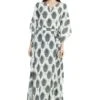 PS Pret By Payal Singhal Leaf Printed Crepe Kaftan