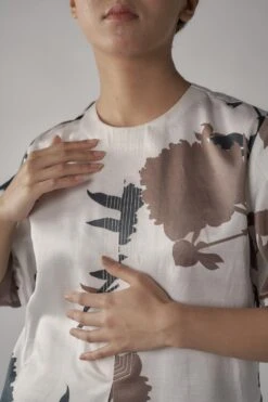 Sneha Arora Margot Floral Dress -Echo Clohting Shop sa tl dr 062 3