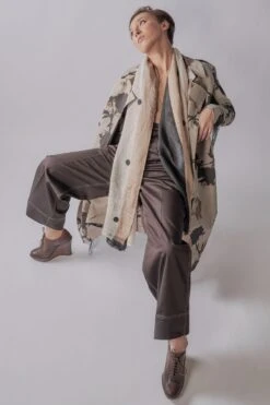 Sneha Arora Umber Cotton Pants