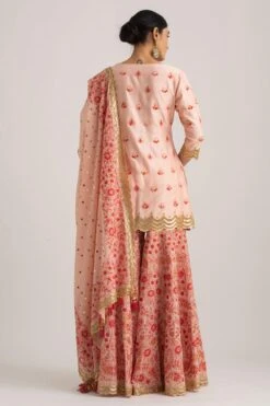 Sharara Set With Hand Embroidery & Sequins Work -Echo Clohting Shop sa16 4