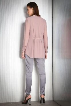 Rohit Gandhi + Rahul Khanna Rose Crystal Embroidered Top With Satin Lapel 7 Rohit Gandhi + Rahul Khanna Rose Crystal Embroidered Top With Satin Lapel -Echo Clohting Shop tp35046 4