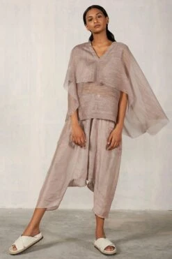 Urvashi Kaur Ash Grey Ethos Top