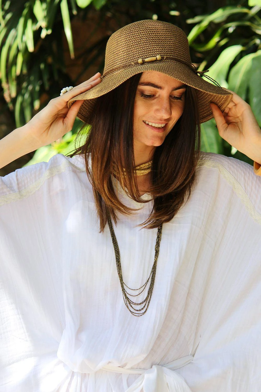 Varun Bahl Pret Ivory Cotton Kaftan 4 Varun Bahl Pret Ivory Cotton Kaftan - Image 4