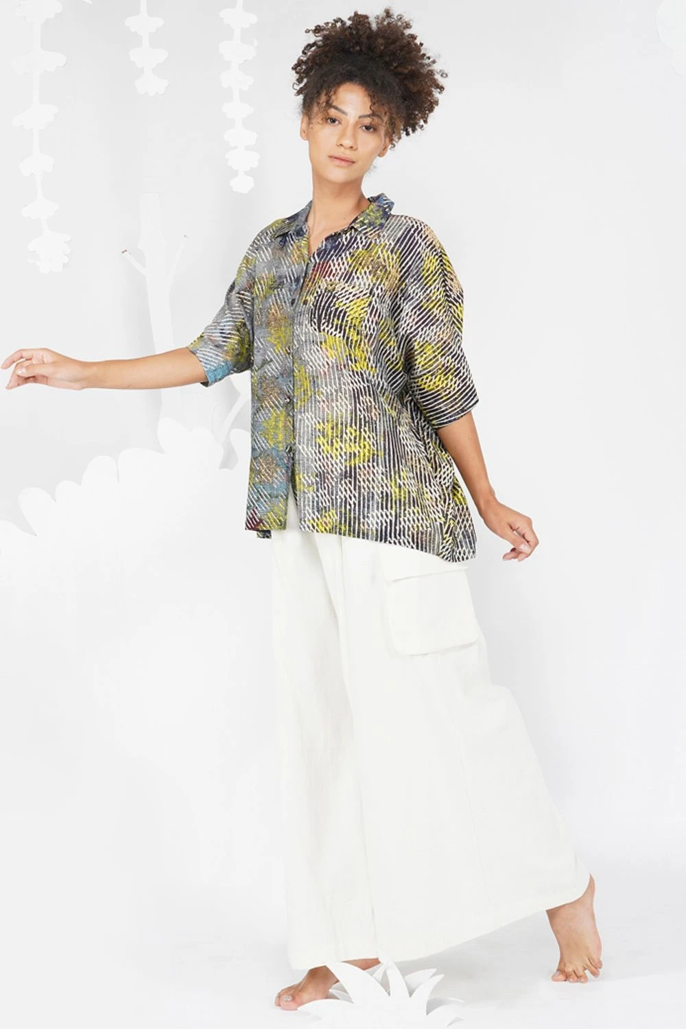 YAVI Alexandra Cotton Silk Shirt 2 YAVI Alexandra Cotton Silk Shirt - Image 2