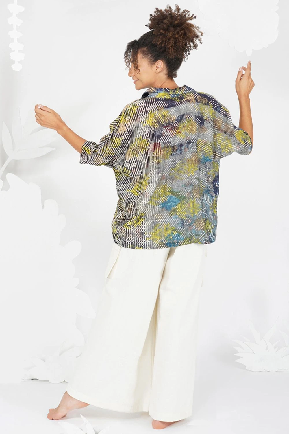 YAVI Alexandra Cotton Silk Shirt 4 YAVI Alexandra Cotton Silk Shirt - Image 4